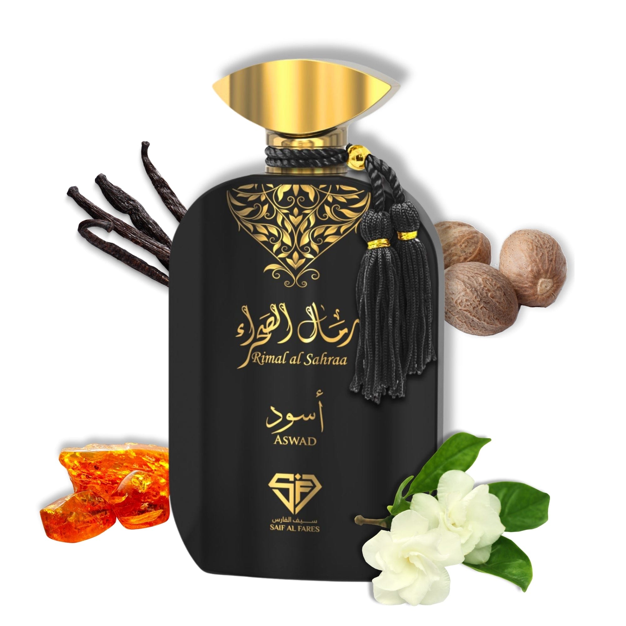 RIMAL AL SAHRAA ASWAD 100ML – Saif al fares perfume