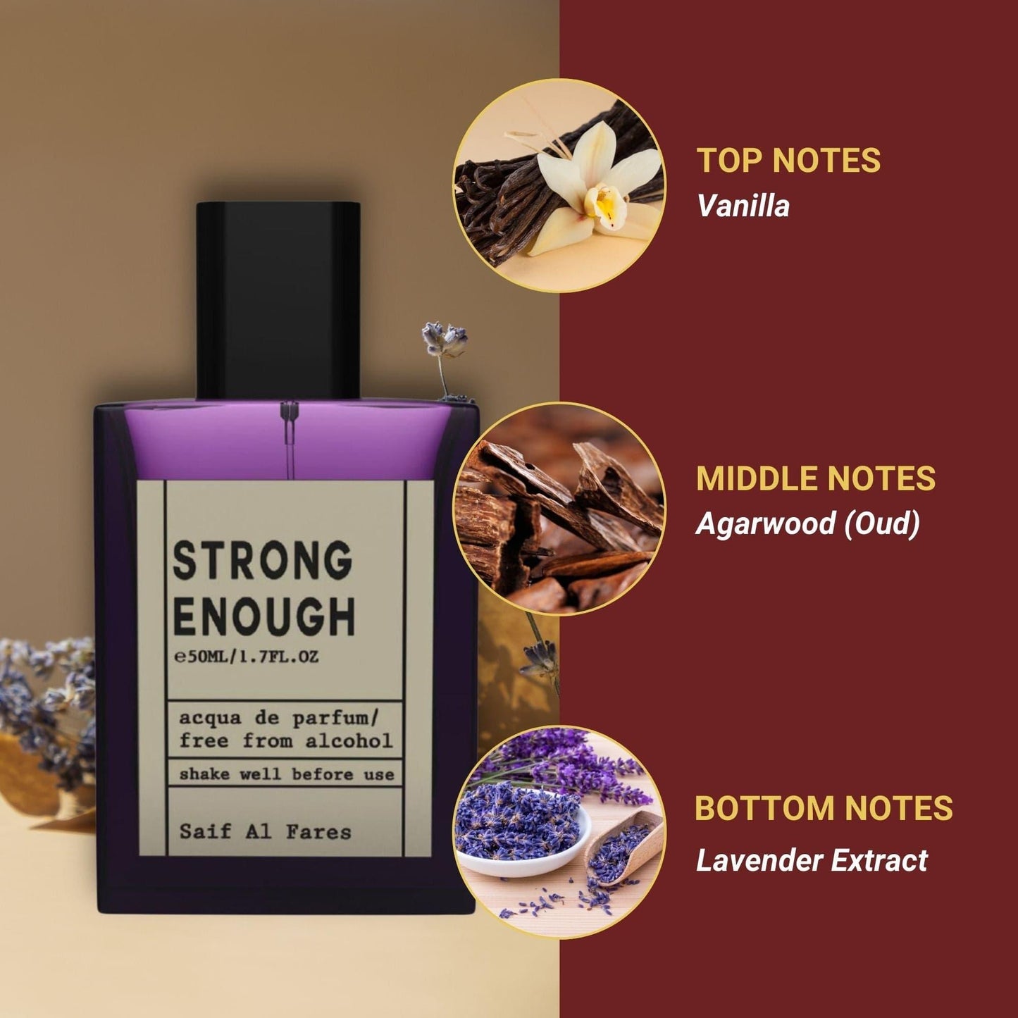 SAF ACQUA PERFUME STRONG ENOUGH 50 ML Perfume SAIF AL FARES PERFUMES